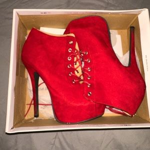 Charlotte Russe RED Platform Stiletto